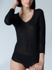 Long Sleeve Top - Black