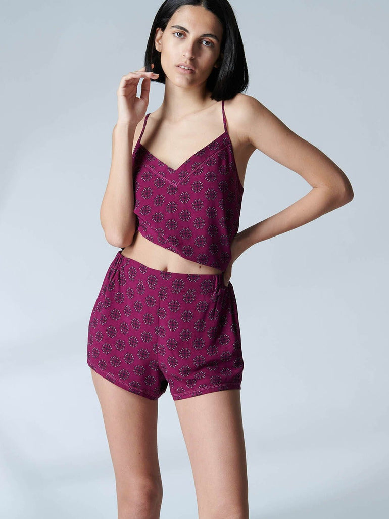 Short - Dragonfly Print