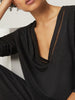Long Sleeve Top - Heather Anthracite