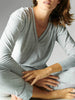 Brume Long Sleeve Top - Mineral Grey