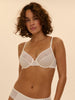 Moulded underwired bra - Natural