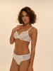 Moulded underwired bra - Natural