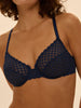 Moulded underwired bra - Midnight