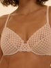 Moulded underwired bra - Peau rosée