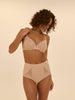 Moulded underwired bra - Peau rosée