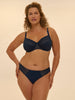 Full cup support bra - Midnight