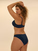 Full cup support bra - Midnight