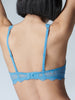 Freesia Sheer Underwire Triangle - Himalayan Blue