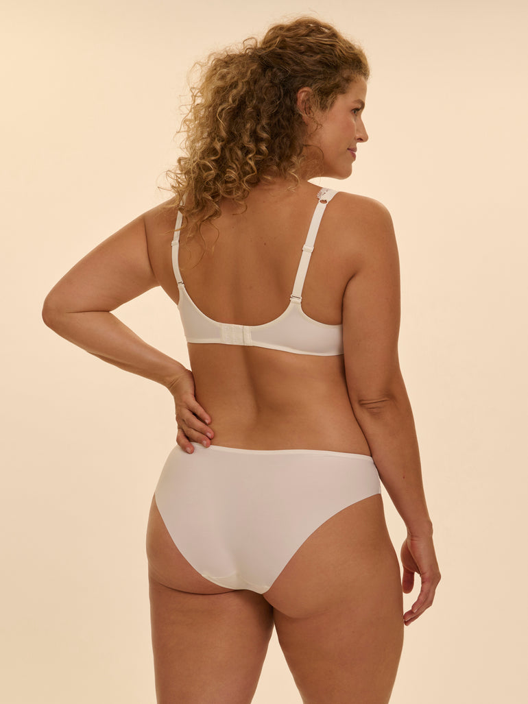 Full cup support bra - Natural
