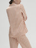 Caprice Long Sleeve Top - Peach Nights