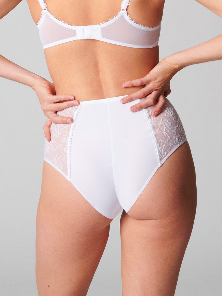 Opaline Retro Brief - White