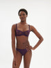 Half cup bra - Euphoria Purple