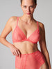 Iris Underwire Plunge - Papaya