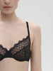 Moulded underwired bra - Black