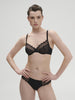 Moulded underwired bra - Black