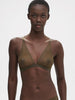 Olympe Triangle Bralette - Adventure Green