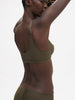Olympe Triangle Bralette - Adventure Green