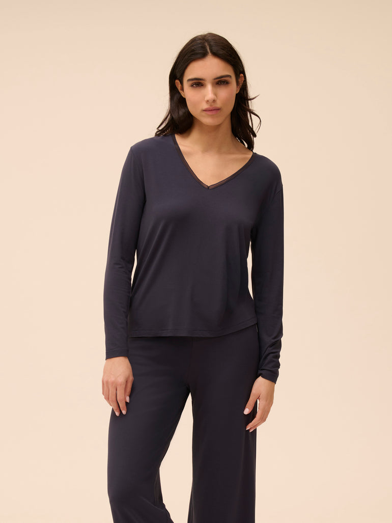 Long Sleeve Top - Full moon