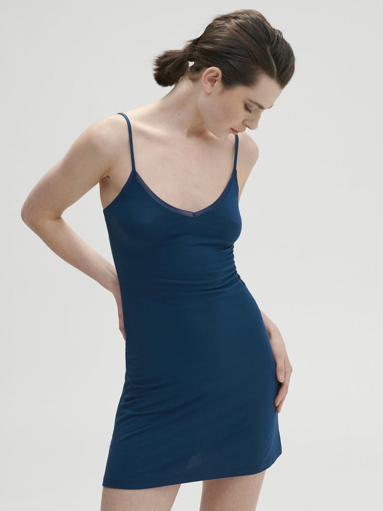 Aurore Nightdress - Poseidon Blue