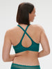 Full cup support bra - BLUE