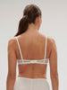 Plunging underwired bra - Natural