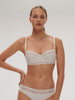 Half cup bra - Natural