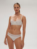 Half cup bra - Natural