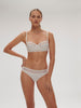 Half cup bra - Natural