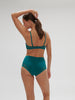 High-waist brief - BLUE