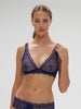 Soft cup triangle bra - Midnight