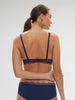 Soft cup triangle bra - Midnight