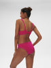 Spacer plunge bra - Hibiscus Pink