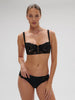Half cup bra - Black