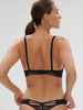 Soft cup triangle bra - Black