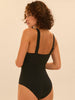Underwired one-piece swimsuit - Black