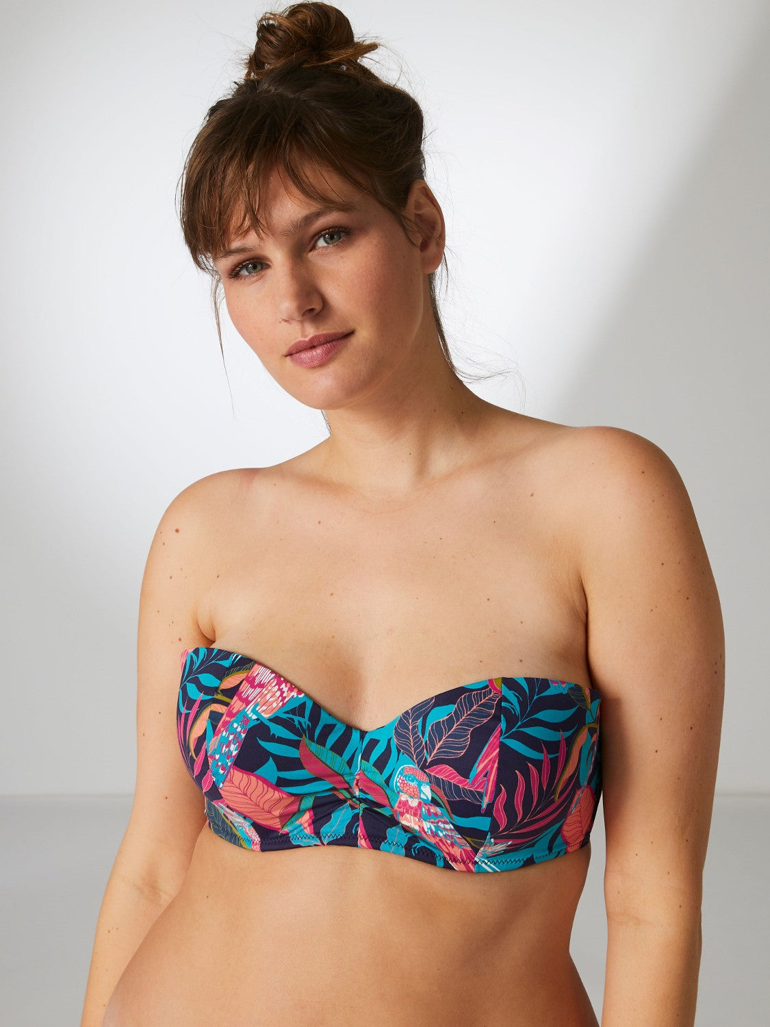Padded Underwire Bandeau - Cosmos Blue