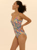 Wireless Molded One-Piece - Tropico white print