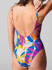 Underwired one-piece swimsuit - Palm Garden