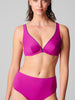 Calysta Underwire Plunge - Bougainvillea