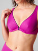 Calysta Underwire Plunge - Bougainvillea