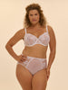 Full cup support bra - White