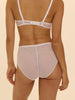 High-waist brief - White