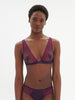 Soft cup triangle bra - Euphoria Purple