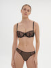 Half cup bra - Black