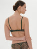 Half cup bra - Clover Green