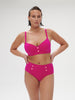 Underwired bikini top - Hibiscus Pink