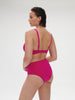 Underwired bikini top - Hibiscus Pink