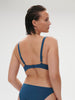 Underwired bikini top - Mystery blue