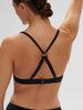 Wireless support bikini triangle - Black