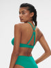 Wireless support bikini triangle - Waterfall Green